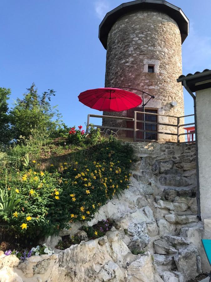 Moulin A Vent De Prentygarde En Dordogne Leilighet Vélines Eksteriør bilde